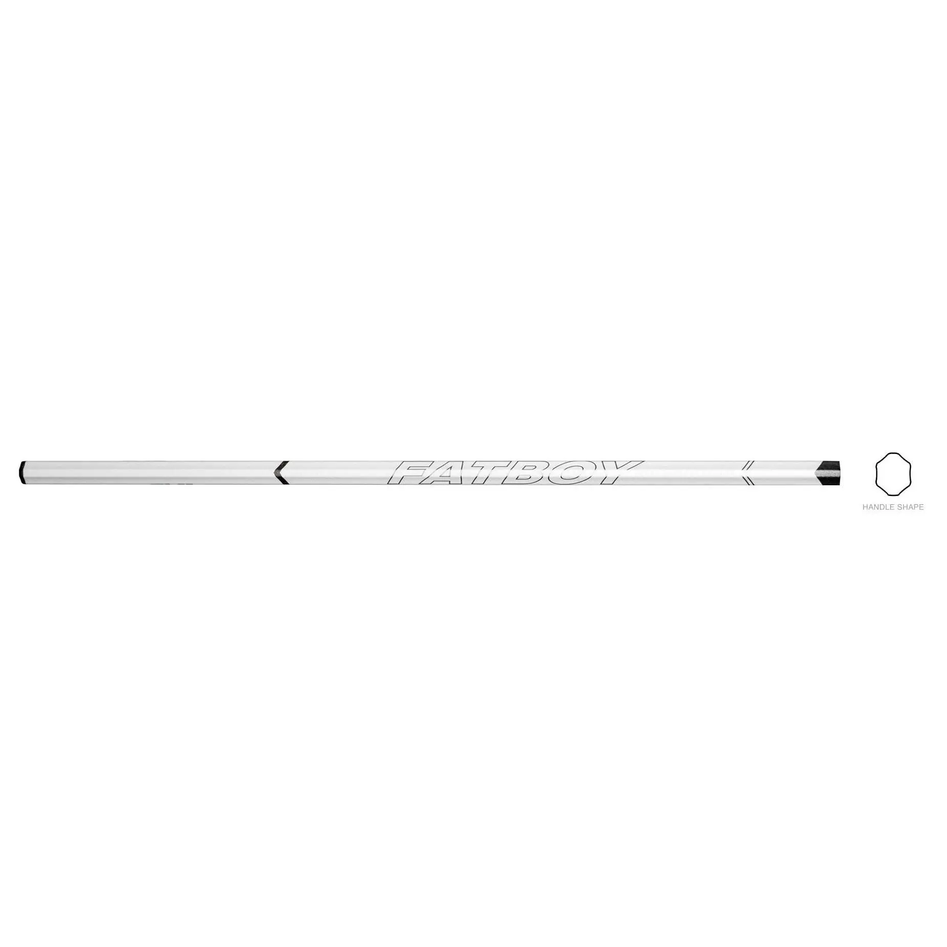 Warrior Fatboy Evo QX2 Carbon Box Lacrosse Shaft - White