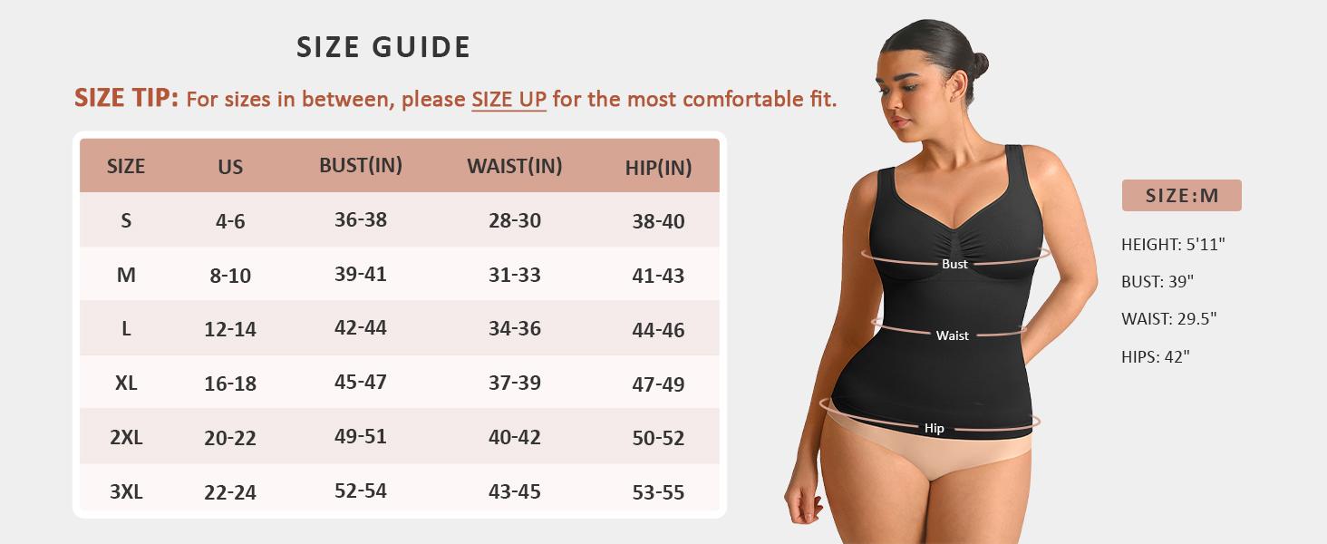 FeelinGirl Women Tank Tops Shapewear Tummy Control Compression Tank Diamond Collar Seamless Wide Shoulder Strap Body Shaper Camisole Tops for Women SpringStatements