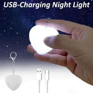 LED Glow Design, Lightweight Love Themed Mini Lighting, Practical USB Powered Accessory Suitable for Travel Use, Bedroom Decoration And Daily Convenient Lighting