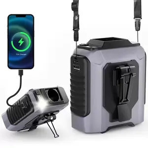 EOWULFROST Portable Waist Clip Fan, 4-In-1 Cooling Wearable Fan, 5 Speed Settings, 16000 Rpm, Hands-Free Neck Fan for Outdoor Activities