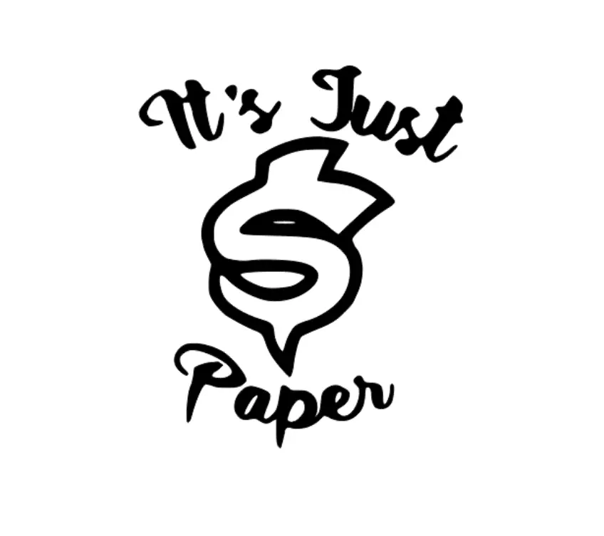 It's Just Paper Decal