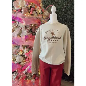 Mrs. Clause Gingerbread Bakery Sweatshirt