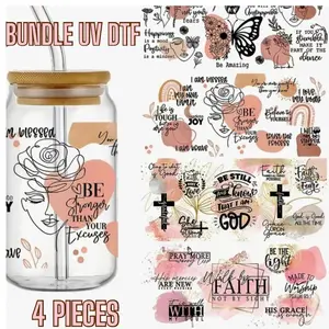 Uv dtf bundle cup wrap