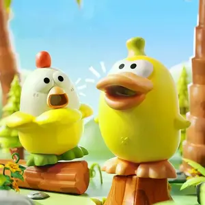 Kids Stress Relief Toy, Cartoon Animal Squeak Doll, Fun Compression Toy for Children, Educational Plaything for Kids' Development, Squishy Fidgets
