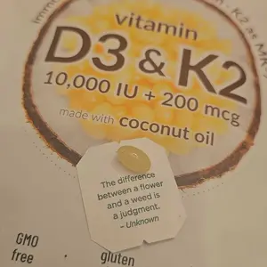Product Review of Micro Ingredients Vitamin D3 K2 Supplement Softgels from L**e **
