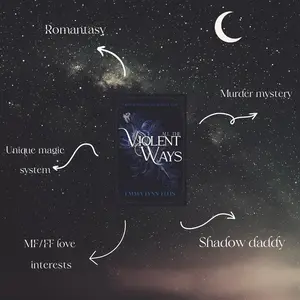 SIGNED-All The Violent Ways/standalone romantasy