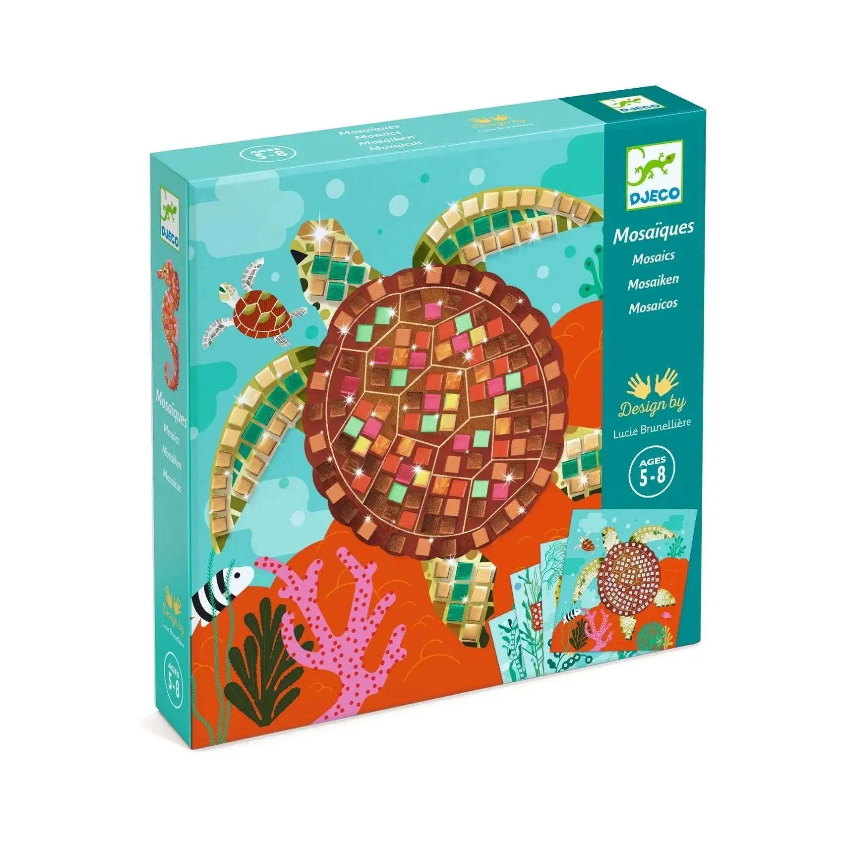 Djeco Caribbean Sticker Mosaic