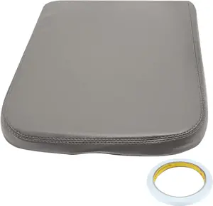 Armrest Center Console Leather Synthetic Cover for  Ram 2002-2008 Taupe