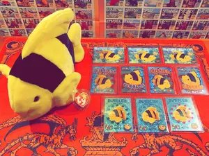 TY Beanie Buddy Bubbles w/ cards