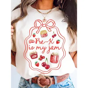 100% Cotton Teacher Shirt, Pre K Grade Teacher Shirt, PreSchool Teacher Shirt, Pre K Teacher Tee, Back To School Shirt, Is My Jam Tee