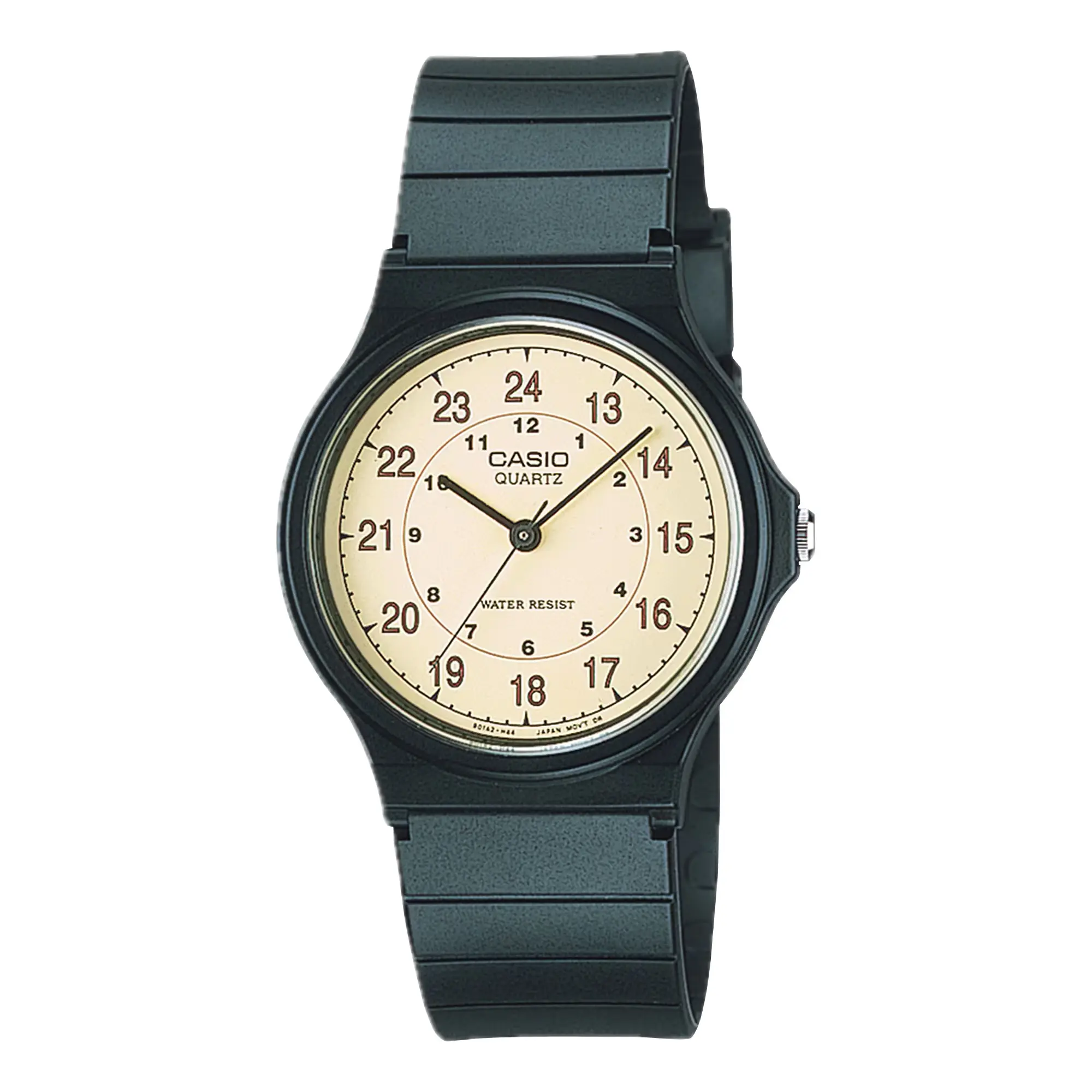 Casio Men's Classic Analog Watch with Gold Dial - MQ-24-9B