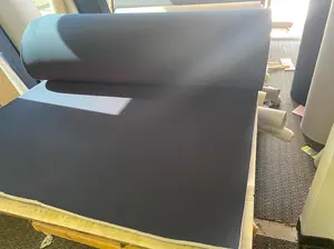 Dual Side Sew Foam 0.600" - Black Foam Material for Versatile Use in Various Applications