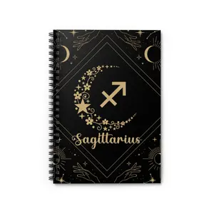 Sagittarius Notebook, Sagittarius Journal, Zodiac Journal, Notes, Craft Journal, Spiral Notebook Ruled Line, Goal Tracker, Dream Journal, Story Starter, Grocery Notebook