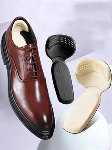 Men's & Women's Shoe Heel Pad, Anti-Slip & Comfortable Insole, Reduces Pain & Fits Better, Ideal for Leather Shoes, 1/2 Pair Pack