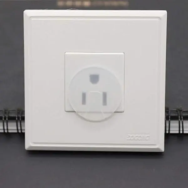 14Pcs Electrical Outlet Safety Covers, White Socket Plugs, Protection Anti Electric Shock Electrical Outlet Cover Plate