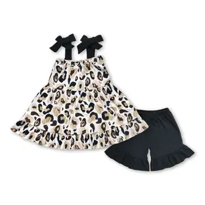 leopard print girls set