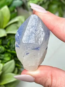 Dumortierite in Quartz - #10