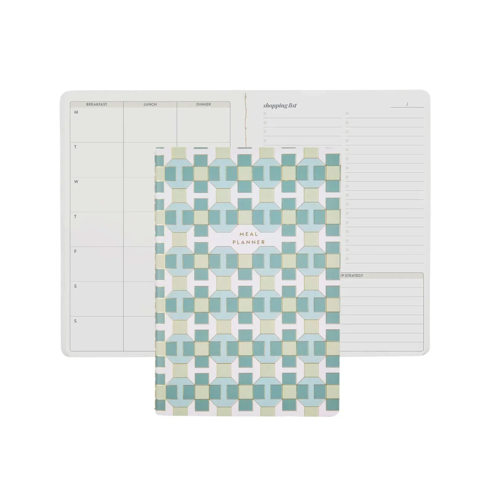 Meal Planner Petite Planner - Parquet, Menu Planner, Planner Calendar