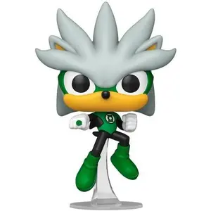 Funko POP! Heroes: DC Comics x Sonic - Silver as The Green Lantern  [COLLECTIBLES] Vinyl figurine/statue, Collectible