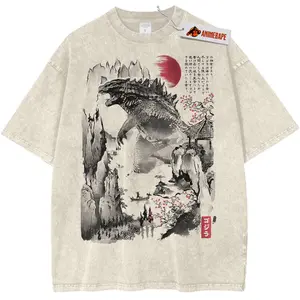 Vintage Godzilla Movie Tee Shirt for Fans and Collectors Unisex S-5XL, Graphic Tee