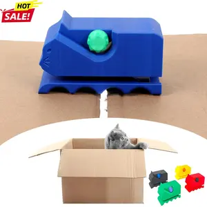 1-2pc Animal-Themed Cardboard Box Cutter & Cat Scratching Pad Tool - Ideal for DIY Crafts & Creative Projects, Fun & Functional for Pet Lovers