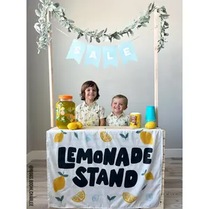 Lemonade Stand Banner - Kids Summer Pretend Play Wall Decor
