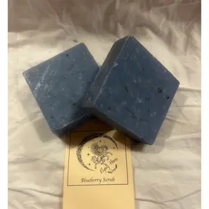 Blueberry Scrub - Hydrating Body Scrub with Blueberry Extract, Suitable for All Skin Types, Natural Formula for Hydration