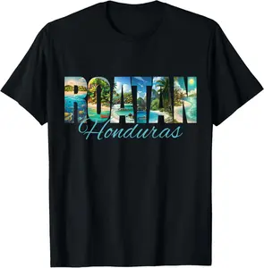 100% Cotton Unisex Roatan Honduras T-Shirt