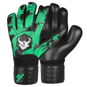 Goalkeeper Gloves for Adult Youth Breathable Professional Soccer Goalie Gloves with 4+3mm Sticky Latex Palm Guantes De Portero for Training