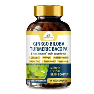 Ginkgo Biloba Turmeric Bacopa Capsules