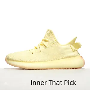 Soft pale yellow textured woven knit low-top trainers, stretch breathable fabric slip-on casual sneakers with creamy translucent rubber sole, lightweight cushioned walking kicks for picnic outings