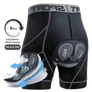 New bicycle road bike cycling underwear moisture wicking breathable shorts breathable suction riding bib