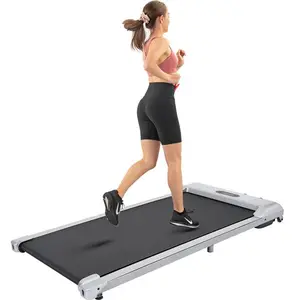 ROCKRAF 2 in 1 Electric Treadmill 2.5HP,Under Desk, flat treadmill, foldable ultra-thin silent multi-functional indoor small, Remote Control, Display, Walking Jogging Running Machine Fitness Equipment for Home Gym Office