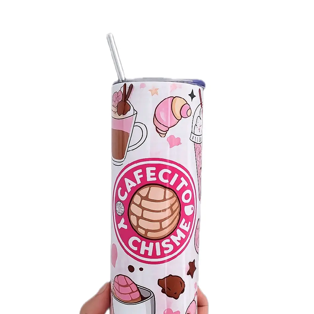 tumbler 20oz cafecito y chisme tumbler 20oz cafecito y chisme