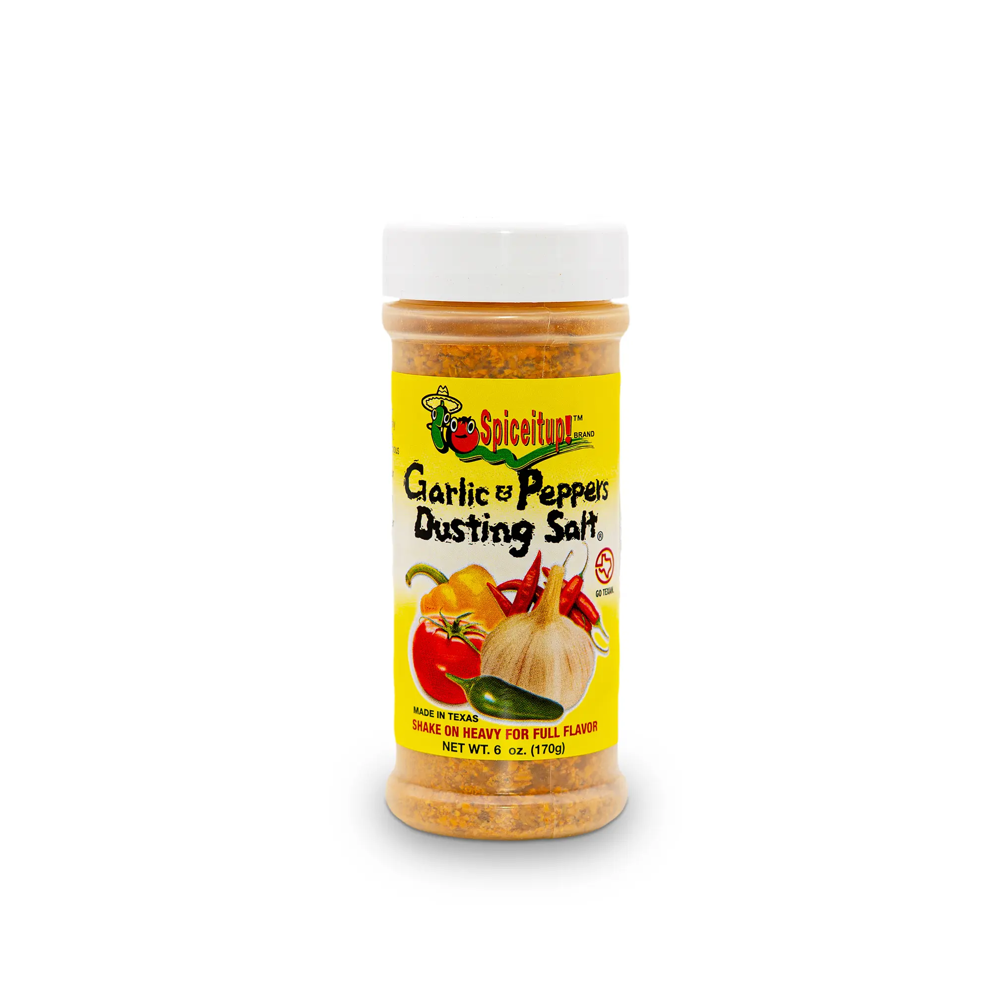 Garlic and Peppers Dusting Salt 6oz