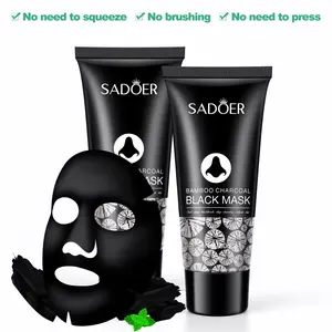 Charcoal Peel Off Mask Acne & Blackhead Remover for Clear, Smooth Skin