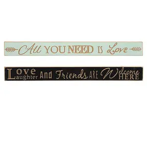 Sentiments Wall Sign