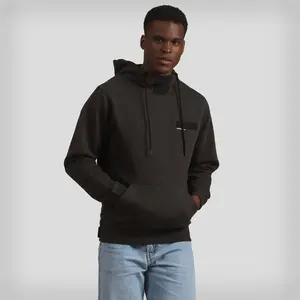 Members Only Men's Colorblock Hooded Sweatshirt with Kangaroo Waist Pocket