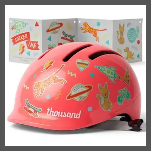 Thousand Babies Cycling Helmet Pink Toddler Bike