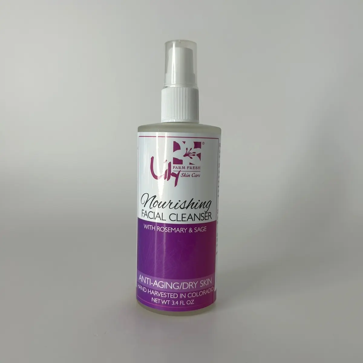 Lily Farm Fresh Skin Care Nourishing Facial Cleanser Cleansing Organic Daily