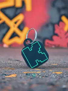 3D Smart NFC Kick Keychain!