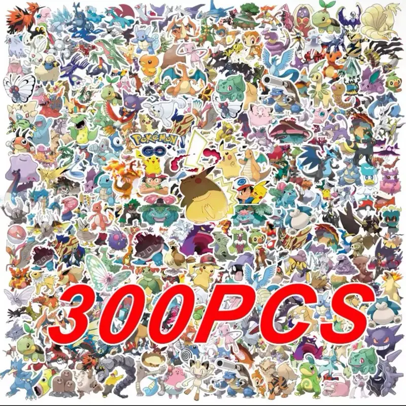 300 Pokemon Stickers Deluxe Set Mega Gengar included 300 Pokemon Stickers Deluxe Set Mega Gengar included