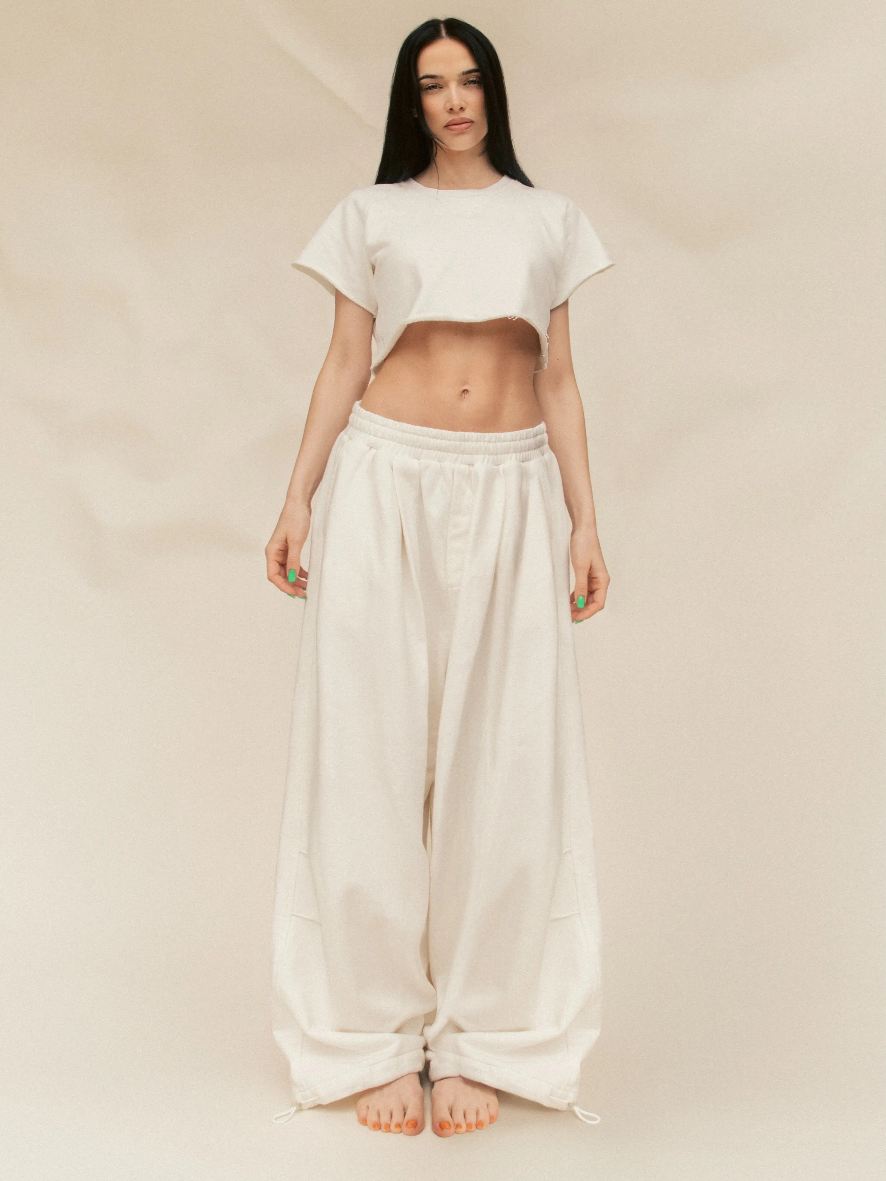THE VINTAGE TERRY SET - DUNE WHITE
