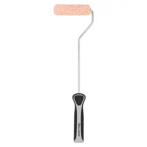 SUPER-MICRO™ 4″ Paint Roller Frame with Microfiber Mini Roller Cover – Professional Painting Tool