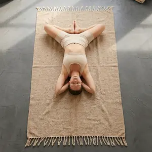Solid Tan Mexican Blanket Solid Tan Mexican Blanket