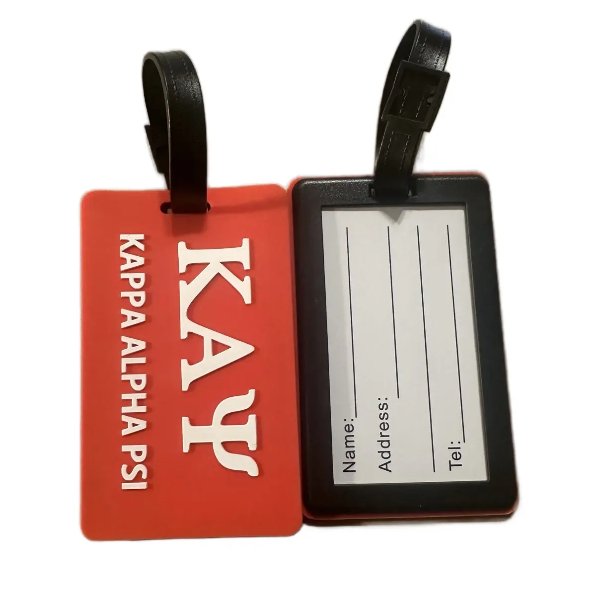 Red Kappa Alpha Psi luggage tag Red Kappa Alpha Psi luggage tag