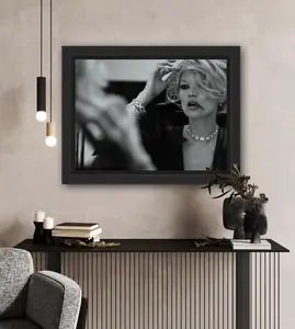 Kate Black and White Poster