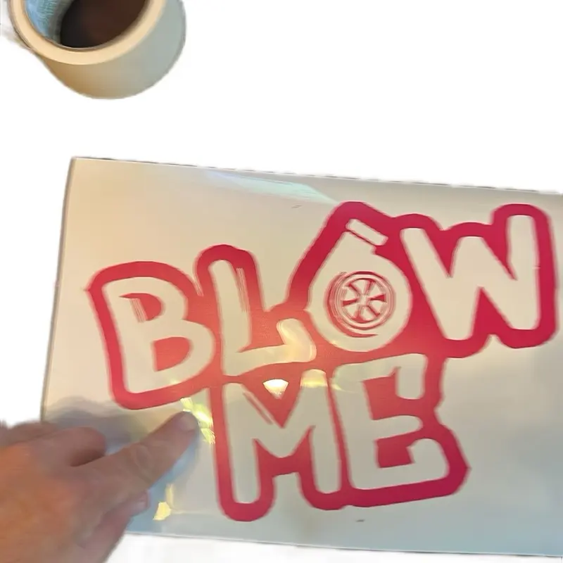 Blow me turbo stickers