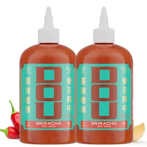 2x DOU Sriracha Chili Sauce - Bold Heat Whole Foods 3 Generations Deep Flavor Dip Garlic Sambal No MSG Clean Commitment