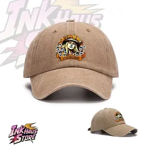 *JoJo's Bizarre Adventure Part 7: Steel Ball Run*—Gyro Zeppeli.--Cotton Washed baseball cap